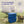 Homz 32 Gallon Standard Plastic Storage Container with Secure Lid, Blue, 2 Pack