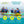 Aqua Lily Pad 20 Ft Bullfrog Water Playground Floating Foam Island, Green/Yellow