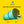Aqua Lily Pad 12 Foot Original Water Playground Floating Foam Island, Yellow