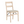 Stakmore Classic Upholstered Seat Solid Folding Chairs, Set of 2, Unfinished