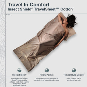 Insect Shield® TravelSheet™ Cotton - TRAPSKI