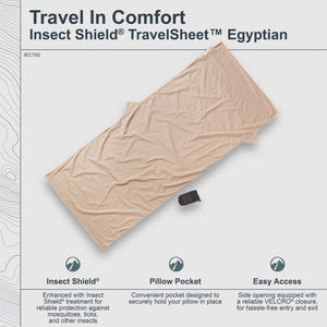 Insect Shield® TravelSheet™ Egyptian Cotton - TRAPSKI
