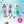 Intex Inflatable Jungle Adventure Play Center & Plastic Fun Ballz, 100 Pack
