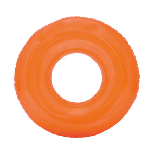 Intex Colorful Transparent Inflatable Swimming Pool Tube Raft (6-Pack) | 59260EP