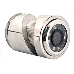 Iris 3MP Compact 316L Stainless Steel Thru-Hull/Panel IP Camera - 2.8mm Lens [IRIS435-28] - TRAPSKI