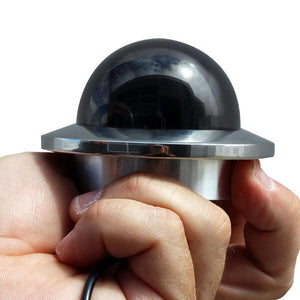 Iris Miniature Marine PTZ Dome Camera - Stainless Bezel - Hi-Def Ethernet IP - 10x Digital Zoom - 4 in 1 Video Format - TRAPSKI