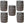 Good Ideas Rain Wizard 50 Gallon Plastic Rain Barrel with Brass Spigot (5 Pack)