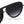 Ivy Luxe - Black Tangle-Free Round Aviator Sunglasses - TRAPSKI