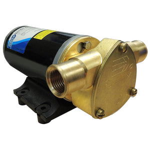 Jabsco Ballast King Bronze DC Pump with Deutsch Connector - No Reversing Switch - 15 GPM - TRAPSKI
