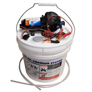 Jabsco DIY Oil Change System w/Pump & 3.5 Gallon Bucket - TRAPSKI