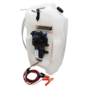 Jabsco Flat Tank Oil Changer System - 3-1/2 Gallon Tank - 12V - TRAPSKI