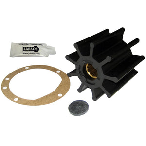 Jabsco Impeller Kit - 9 Blade - Nitrile - 3-3/4" Diameter x 3-1/2" W, 1" Shaft Diameter - TRAPSKI