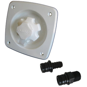 Jabsco Water Pressure Regulator - Flush Mount - White - TRAPSKI