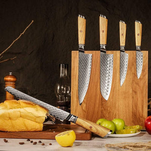 Jasmine Knife Set 5 Piece VG10 Damascus Steel Japanese Professional Chef knife Set. - TRAPSKI