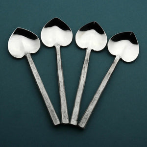 Jason Heart Coffee/Dessert Table Spoon 4 Pc. Set