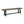 Acacia Outdoor Bench in Sandblast Finish