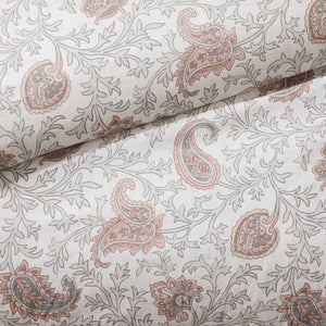 9 Piece Cotton Percale Comforter Set with Decorative Pillows - Blush