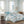 Aqua Cotton Sateen Quilt Set with Coastal Motifs - 6 Piece Full/Queen