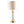 Clarity Glass Cylinder Table Lamp Set of 2 with Gold Accents - Glass/Gold