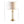 Clarity Glass Cylinder Table Lamp Set of 2 with Gold Accents - Glass/Gold