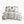Cotton Printed Duvet Cover Set with Chenille - Full/Queen