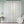 Palm Leaf Burnout Sheer Window Curtain with Antique Silver Grommets - White