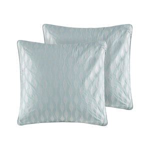 White King Comforter Set with Coastal Embroidery - 100% Cotton
