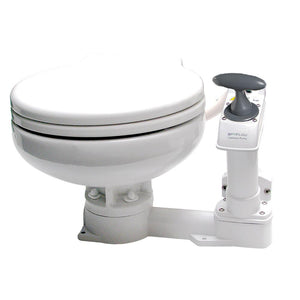 Johnson Pump AquaT Manual Marine Toilet - Super Compact - TRAPSKI