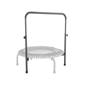JumpSport 350 Indoor 39-Inch Mini Trampoline and Handle Bar Accessory, Black