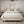 King Size Bed Frame with Upholstered Teddy Velvet Headboard - White