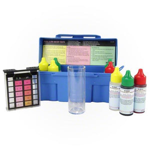 Taylor K-1004 Safety Plus Swimming Pool Chlorine Bromine Test Kit (3 Pack) - TRAPSKI