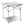 Roll Up Portable folding Camping Aluminum Picnic Table