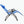 Kamp-Rite Outdoor Folding Reclining Zero Gravity Chair w/Headrest Pillow, Blue
