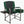 Kamp-Rite Director Portable Lounge Chair w/ Cooler & Side Table, Green (2 Pack)