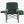 Kamp-Rite Director Portable Lounge Chair w/ Cooler & Side Table, Green (2 Pack)