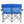 Kamp-Rite Portable 2 Person Folding Outdoor Patio Camping Lawn Beach Chair, Blue