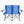 Kamp-Rite Portable 2 Person Folding Outdoor Patio Camping Lawn Beach Chair, Blue
