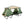 Kamp-Rite Oversize Portable Versatile Cot, Chair, & Tent, Green/Tan (2 Pack)