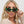 Kat x Money Moves - Green Cateye Sunglasses - TRAPSKI