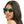 Kat x Money Moves - Green Cateye Sunglasses - TRAPSKI