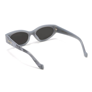 Kat x Money Moves - Grey Cateye Sunglasses - TRAPSKI