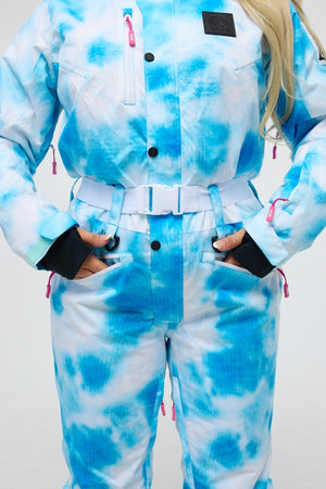 Blue Signature Ski Suit - Women's - TRAPSKI