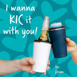 Keep It Cool Insulated Tumbler for Cans and Bottles, Slim Cans, 12 oz. and 16 oz. Beverage Cooler - TRAPSKI