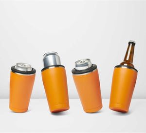 Keep It Cool Insulated Tumbler for Cans and Bottles, Slim Cans, 12 oz. and 16 oz. Beverage Cooler - TRAPSKI