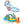 Intex Inflatable Surf 'N Slide Kids Play Center & Dinoland Kids Play Center Pool - TRAPSKI