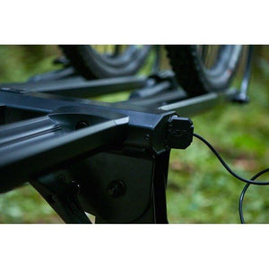Kuat Piston Pro X Hitch Bike Rack - 2-Bike, LED Lights with 4-Pin Plug, Kashima Coat, Galaxy Gray - TRAPSKI