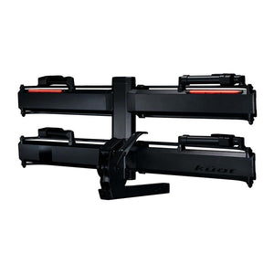 Kuat Piston Pro X Hitch Bike Rack - 2-Bike, LED Lights with 4-Pin Plug, Kashima Coat, Galaxy Gray - TRAPSKI