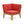 Grenada 8 Seater Acacia Wood Sectional Sofa Set, Teak + Red