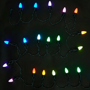 Home Heritage 15.8' Holiday Lights, Smooth, App Controlled, 20 RGB LEDs (2 Pack)