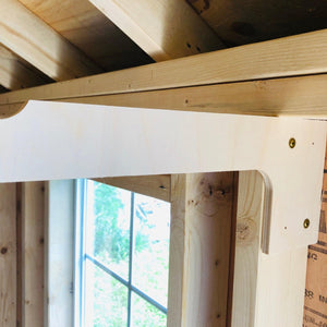 Lawn Chair Organizer – Shed Storage Rack for Yard Chairs